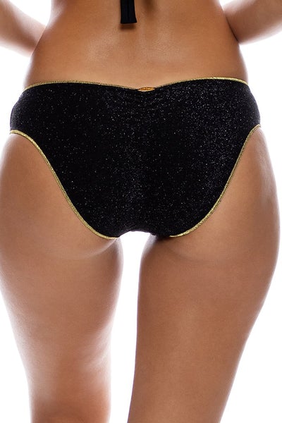 Luli Fama Stardust SEAMLESS FULL RUCHED BACK BOTTOM
